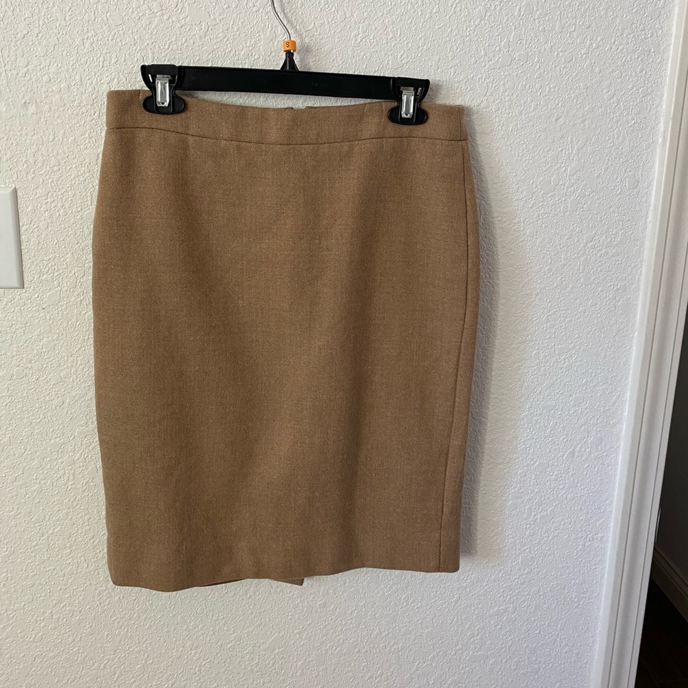 J crew no 2 pencil skirt wool